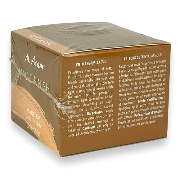 M. Asam Magic Finish MakeUp Mousse 4-n-1 Primer Concealer Foundation Filler 30ml - Picture 2 of 8
